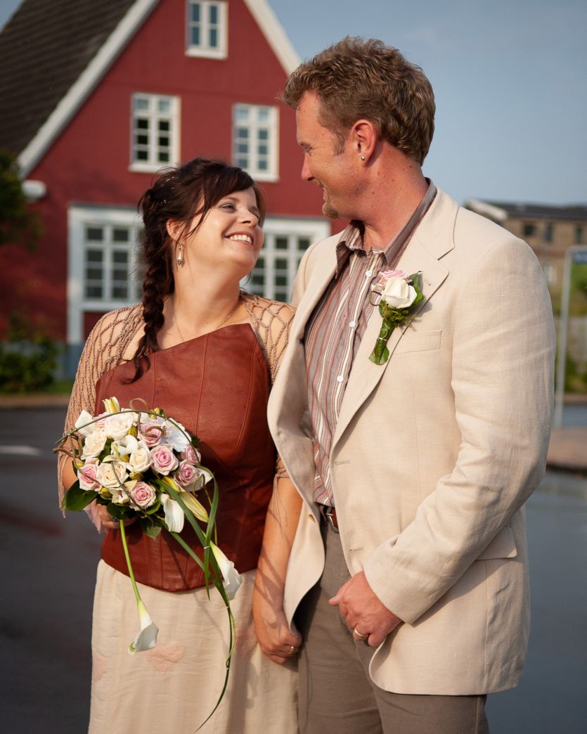 Bride and Groom in Denmark