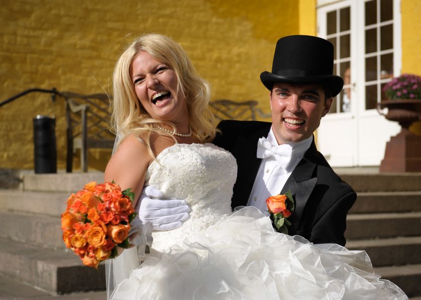 Bride and Groom in Denmark